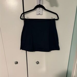 girlfriend collective Navy Activewear skort